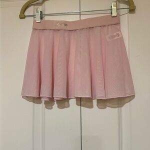 Justice Light Pink Mini Skirt sz XL Girls